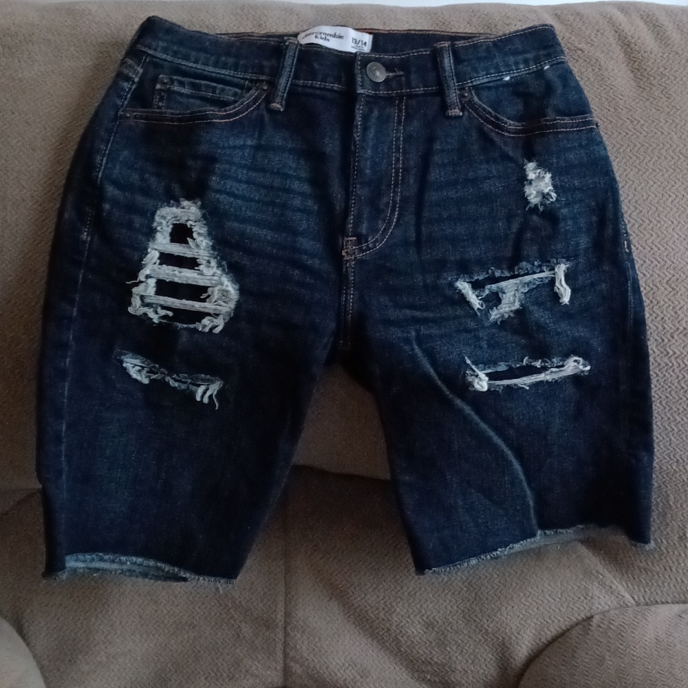 Abercrombie Kids Denim Jean Shorts Size 13/14